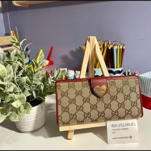 Preloved Authentic Gucci Long Wallet